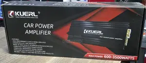 Kuerl 3500W MonoBlock Amplifier with Bass Knob