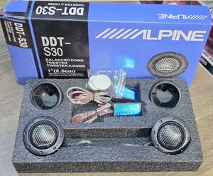 Alpine DDT-S30 180W Quality Dome Tweeters (Pair)