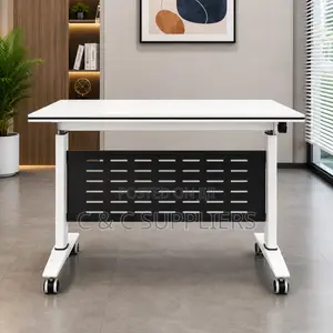 Modern Mobile Folding Gaming Desk - 120cm