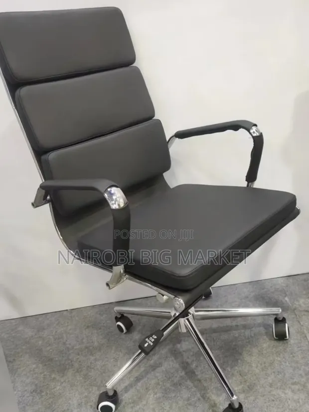 Executive Leather Office Chair - Brand New - 1