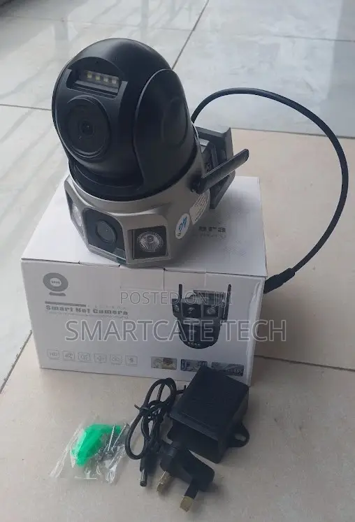 V380 4G Dual Lens Camera - AC Powered Home Security - 1