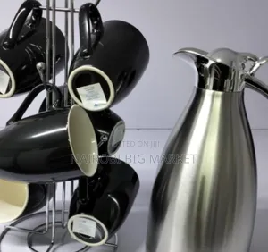 Flask ya 2L na Vikombe 6
