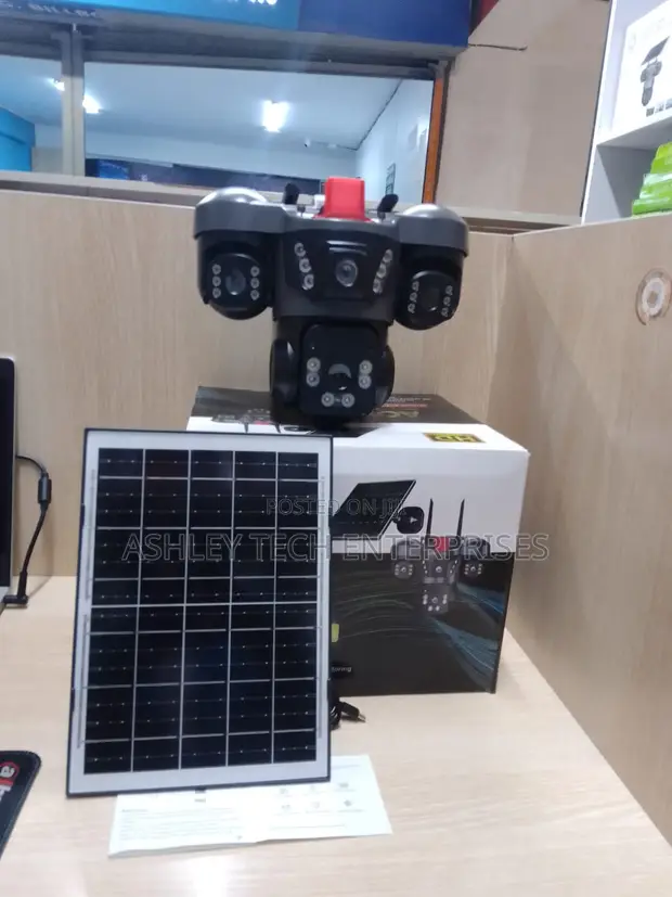 SecureView V380 Triple Lens Smart CCTV Camera - 1
