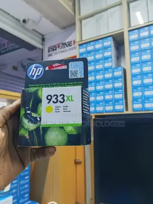 HP 933XL Rangi ya Njano ya Cartridge ya Wino