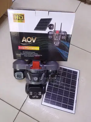 V380 Pro 4G Kamera ya PTZ ya Nje yenye Lensi Tatu