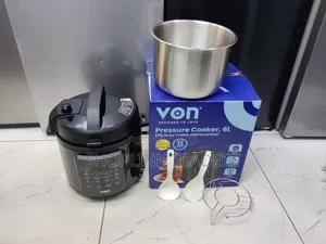 Von Pressure Cooker ya Umeme Lita 6