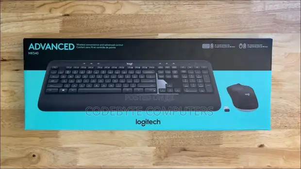 Logitech Wireless Keyboard Mouse MK540 Advanced - 1