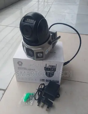 V380 Pro Outdoor 4G Security Camera - Dual Lens 360°