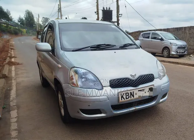 Toyota Vitz 2004 Silver - 1