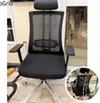 Managerial High-Back Orthopedic Mesh Office Chair - Black - 2