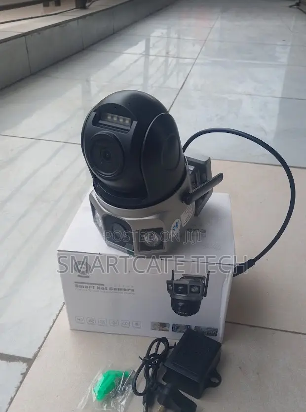 4G Dual Lens CCTV Camera with Motion Alerts (V380 App) - 1