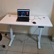 Electric Modern Desk with Metallic Frame - Adjustable Height - 2