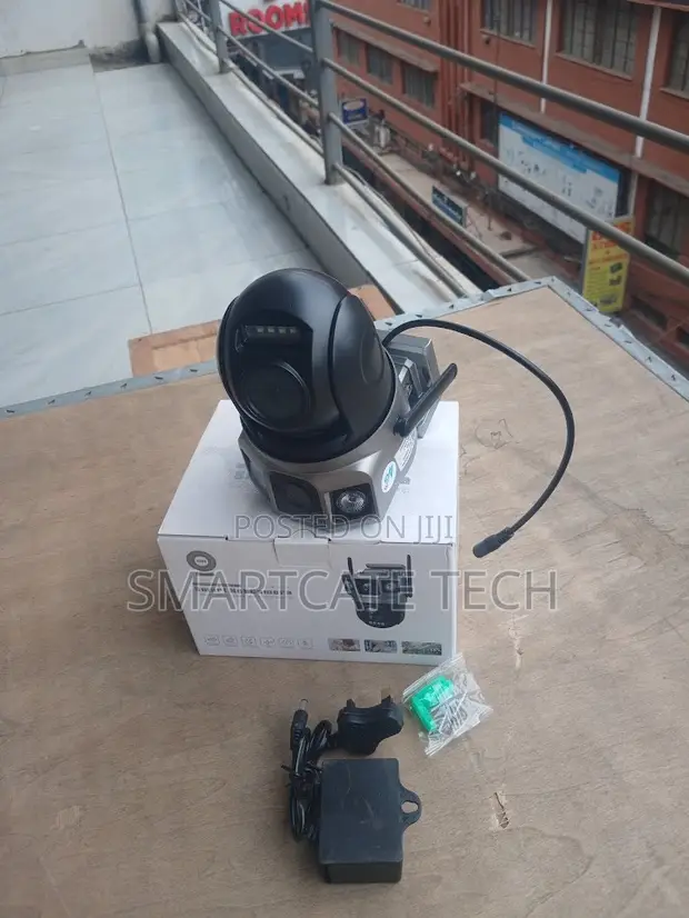 New 4G LTE Dual Lens Security Camera HD Outdoor Wireless CCTV - 1
