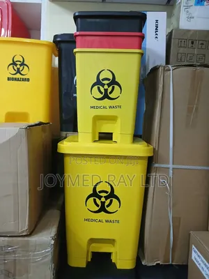 10L Biohazard Pedal Bins