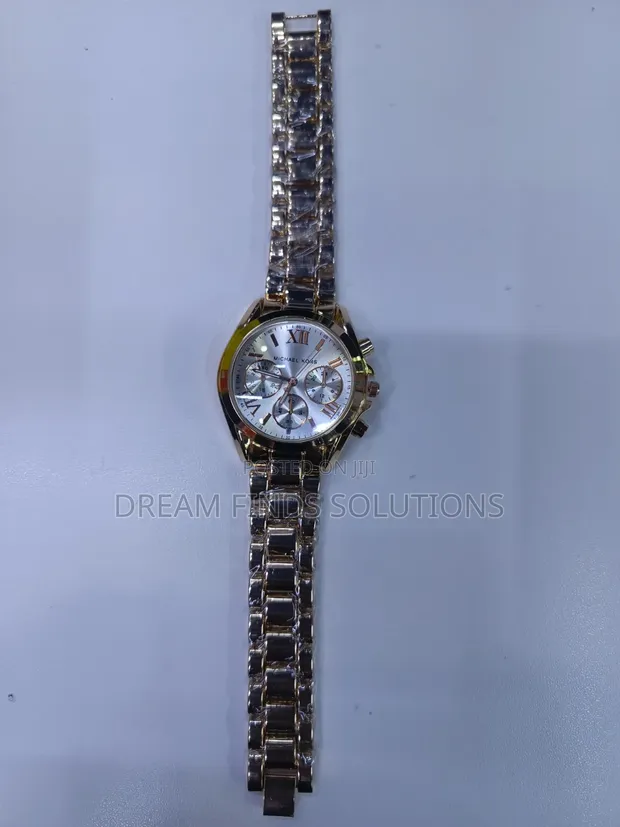 Michael Kors Gold Chronograph Watch - 1