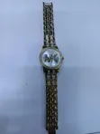 Michael Kors Gold-Tone Chronograph Watch ya Wanawake - 1