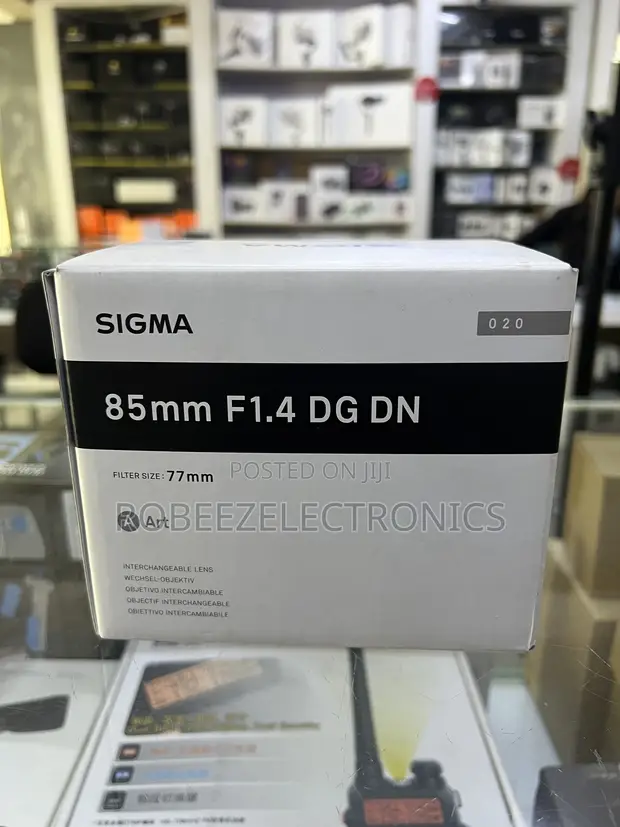 Sigma 85mm F/1.4 DG DN Art Lens for Sony E-Mount - 1