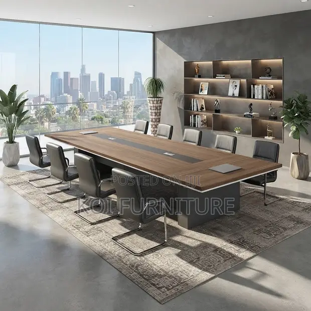 3 Meter Executive Boardroom Table - 1