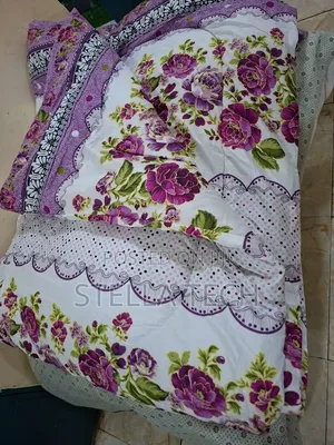 Cotton Duvet Set 6x6 with Bedsheet & Pillow Cases