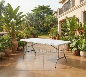 White Garden Outdoor Dining Table