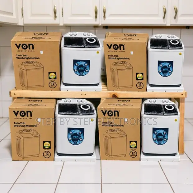VON 10KG Twin Tub Washing Machine - Factory Price - 1