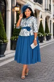 Elegant Skater Women's Dress - 2