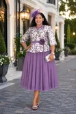 Elegant Skater Women's Dress - 4