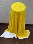 Heavy Sherpa Fleece Throw Blanket - 6x6 - 3