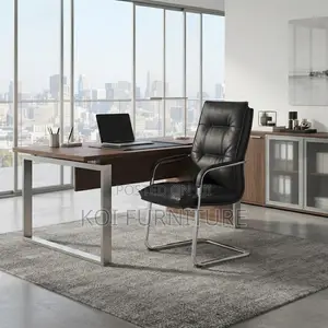 Heavy Leather Cushioned Office Board Chairs