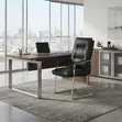 Heavy Leather Cushioned Office Board Chairs - 1