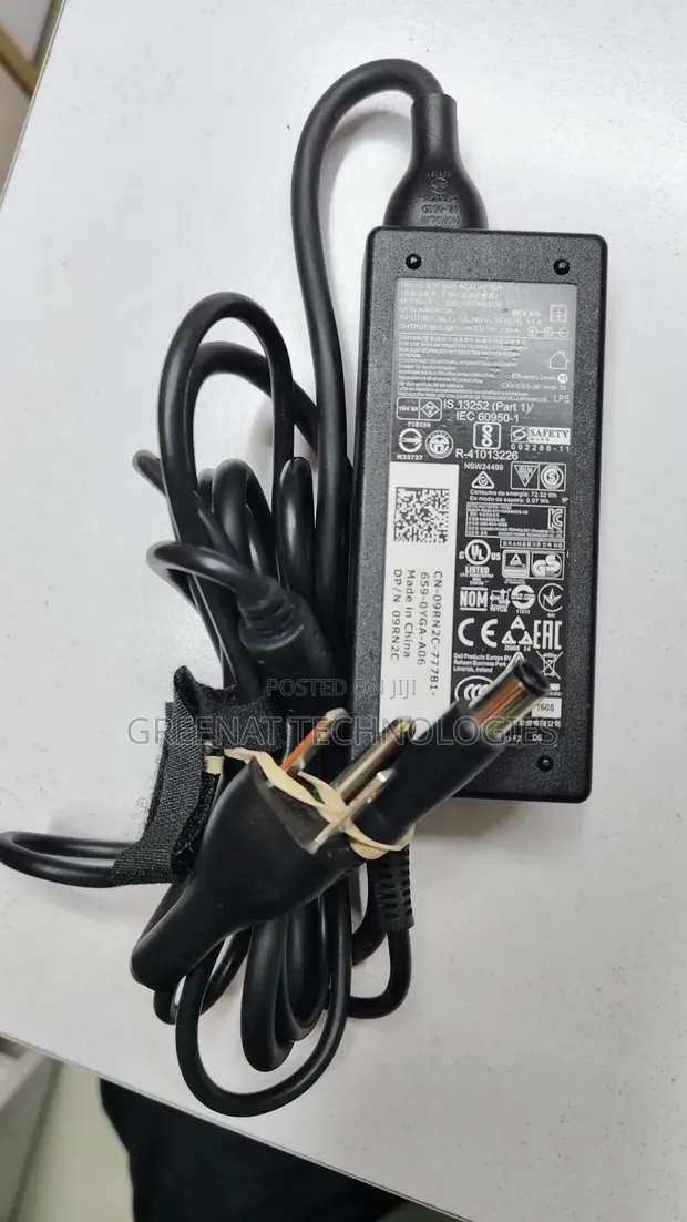 Genuine Dell 65W Laptop Charger Adapter (Big Pin) - 1