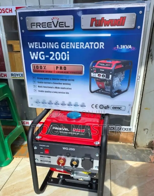 Maxmech 1.3kVA Petrol Welding Generator - 1