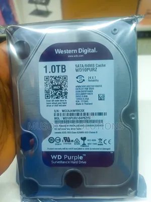 1TB WD Purple Hdd ya CCTV