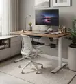 Ergonomic 1.2m Electric Modern Standing Desk - 4