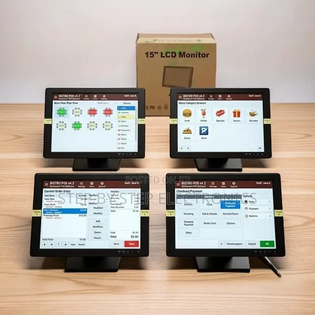 Touch Screen POS Monitors - 14, 15, 17 Inch - 1