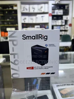 SmallRig NP-F970 Betri ya Kamera Inayochajiwa kwa USB-C (Nyeusi)