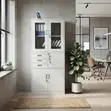 Urban New Stainless Steel Office Storage Cabinet - 1