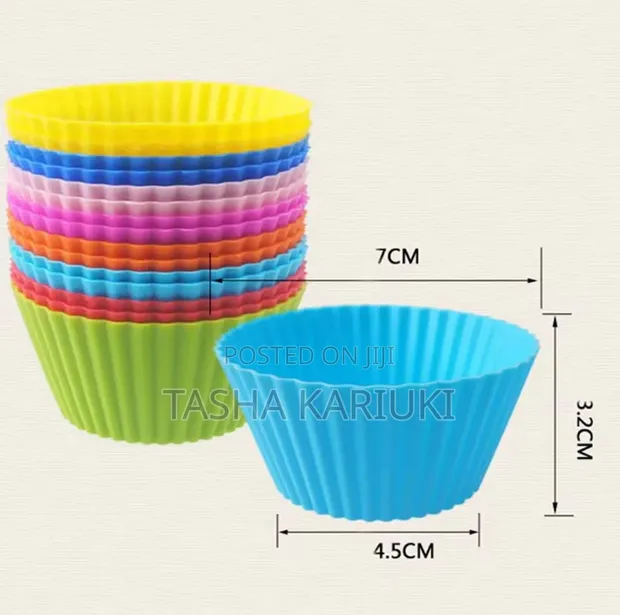 Reusable Silicone Cupcake Moulds - 1