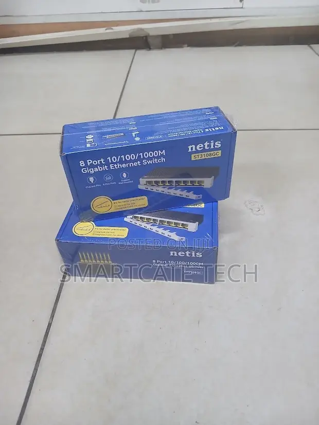 Netis 8-Port Gigabit Network Switch - 1
