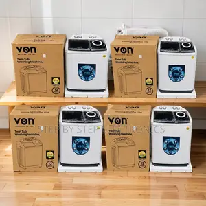 VON 10KG Twin Tub Washing Machine - Factory Price