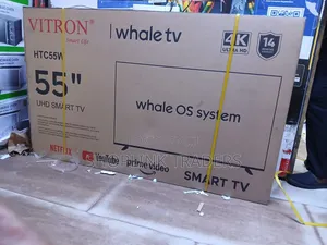 Vitron 55-Inch 4K UHD Smart TV (HTC55W, Whale OS)