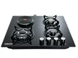 Globalstar GS-4G29 60x60cm 3 Gesi + 1 Umeme Hob Burner - 1