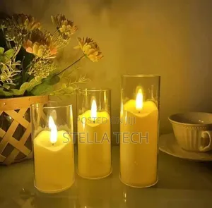 Imerejeshwa! Mishumaa 3-in-1 ya LED isiyo na Mwako