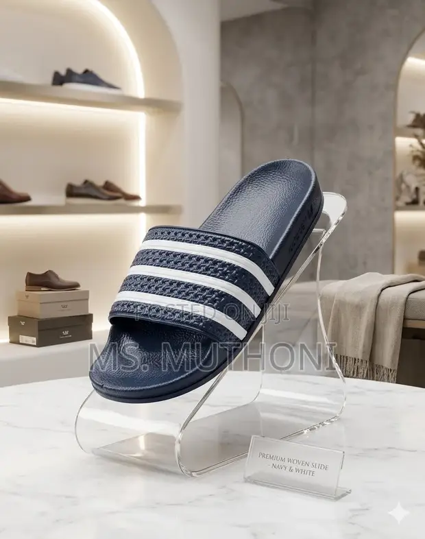 Adidas Adilette Comfort Woven Sandals - 1