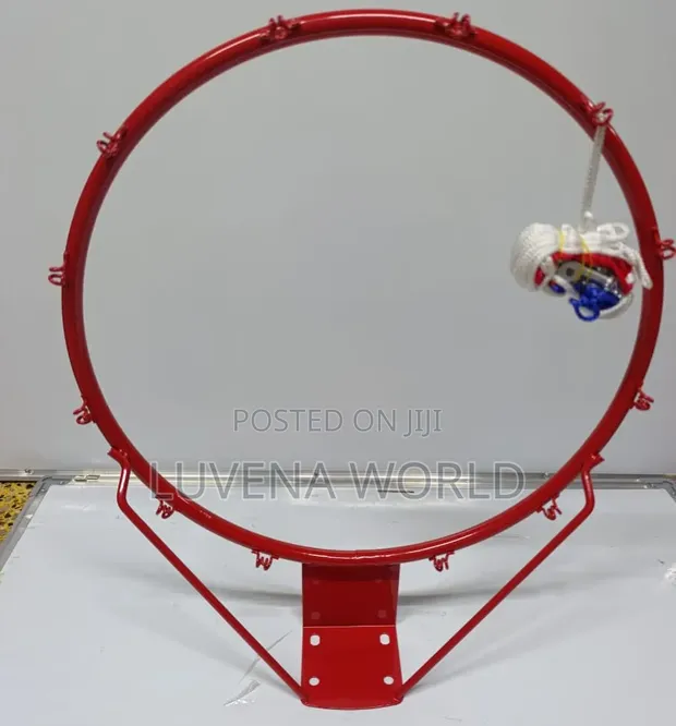 2 Piece Basketball Hoop with Net - 1