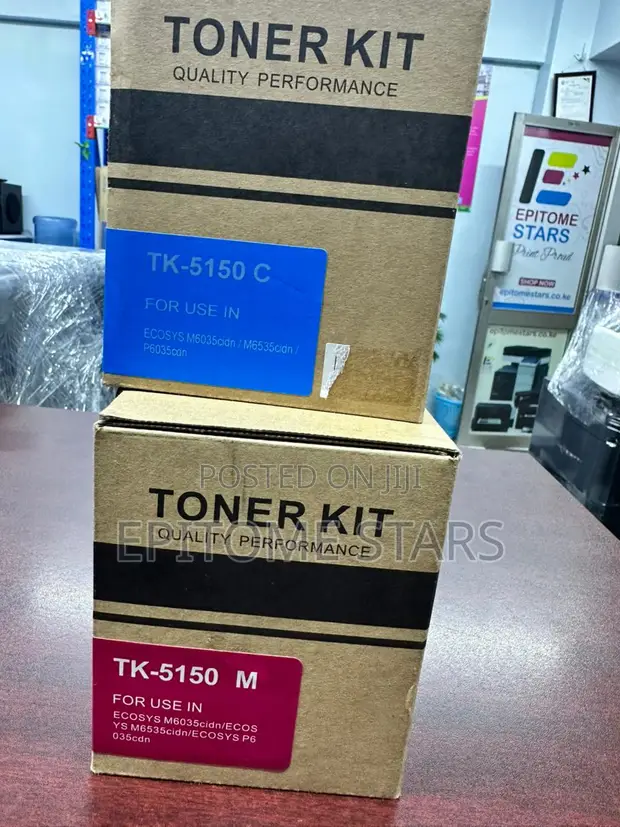 Kyocera TK-5150 Cyan Toner Cartridge - 1