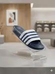 Adidas Adilette Style Woven Slide Sandals - 2
