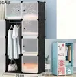 Portable 2x4 Plastic Wardrobe - Brand New - 1