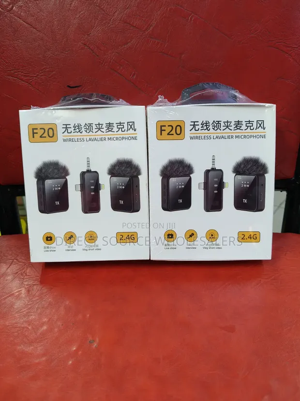 F-20 Wireless Lavalier Microphone - 1