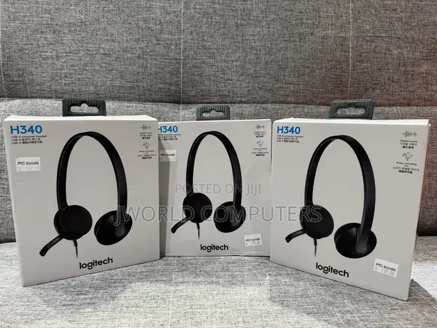 Logitech H340 Noise Cancelling Headset - 1